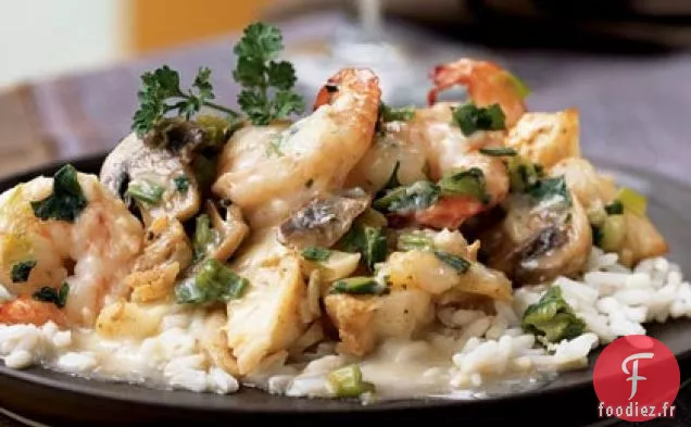 Crevettes Cajun et Poisson-Chat