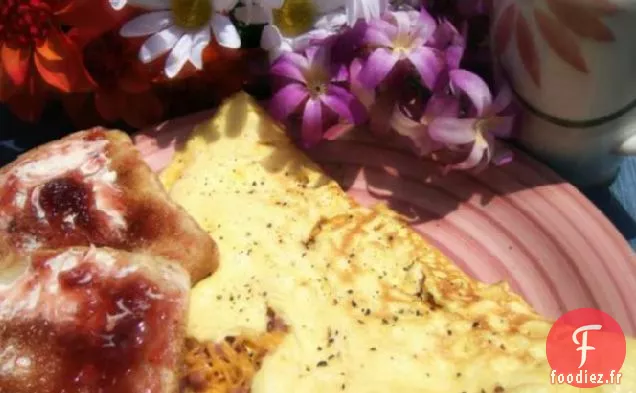 Omelette Canadienne au Bacon et au Fromage