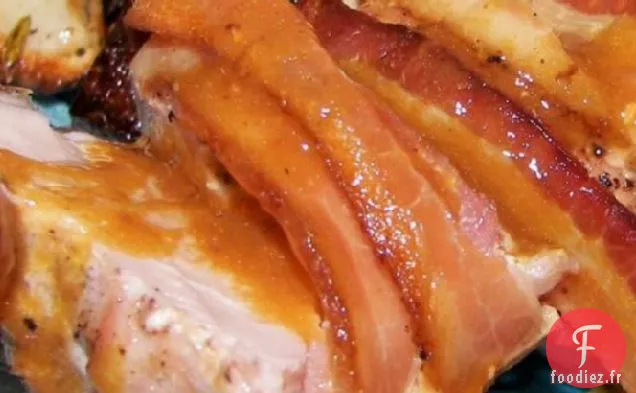 Filet de Porc À l'Ail, Romarin et Bacon