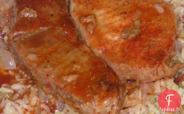 Steaks de Porc Cuits au Four Épicés
