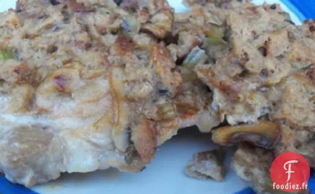 Côtelettes de Porc et Vinaigrette