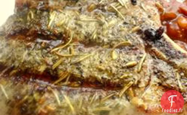 Côtelettes de Porc Grillées Méditerranéennes