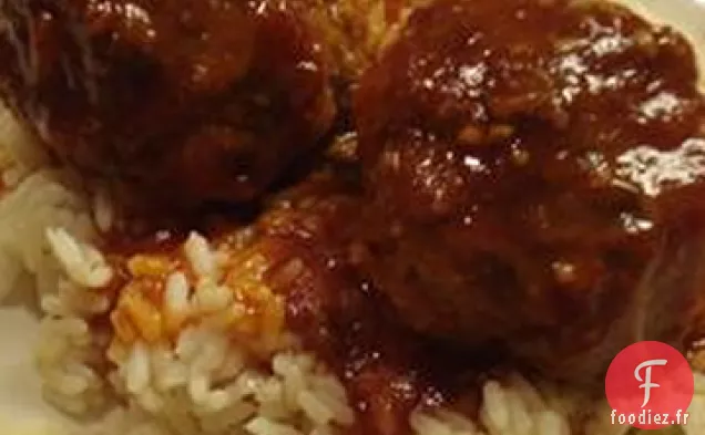 Boulettes de Viande Aigre-Douce en Sauce