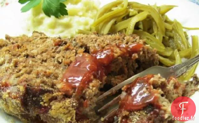 Pain De Viande De Maman Avec Glaçage Caramélisé (Falsche Hase Allemande)