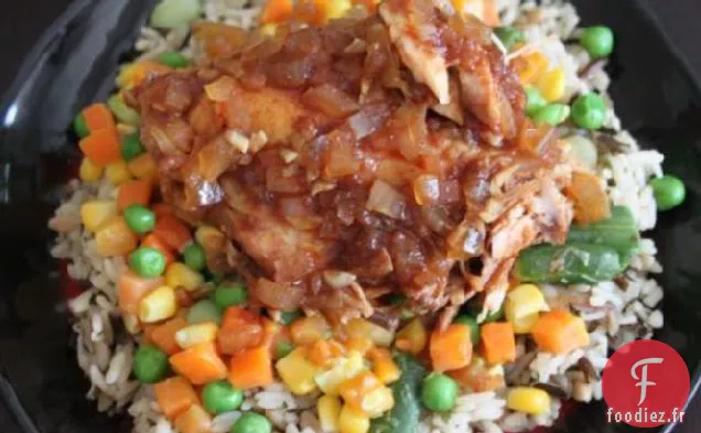 Poulet à la Mijoteuse Sucré Salé