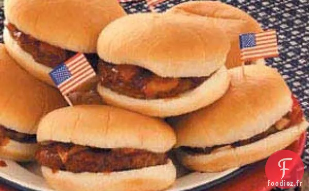 Hamburgers Grillés