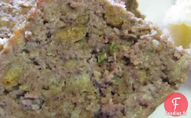 Pain de Viande Farci Sur le Dessus de la cuisinière Facile