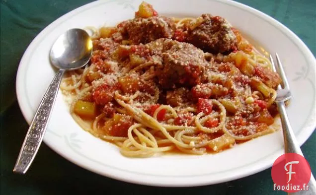Boulettes de Viande à la Sauce Tomate