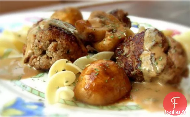 Boulettes de Viande en Sauce au Bœuf