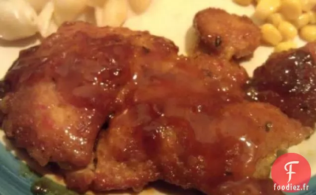 Poitrines De Poulet Confites