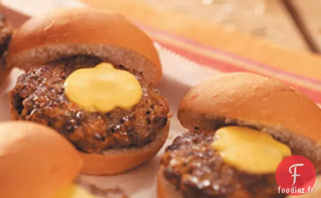 Mini Cheeseburgers à l'Heure de la Fête
