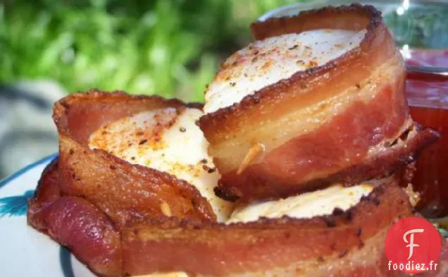 Pétoncles Enveloppés de Bacon