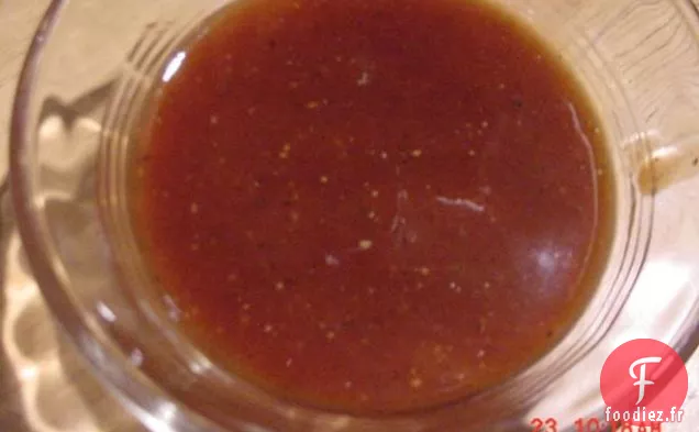 Sauce BBQ Très Rapide