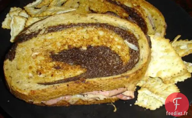 Sandwich Reuben À Notre Façon