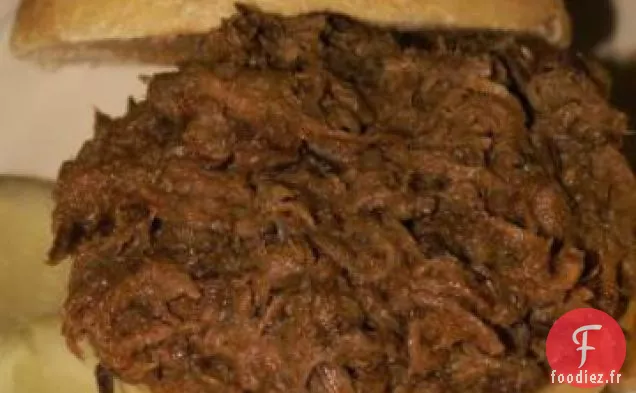 Barbecue au Boeuf du Texas à la Mijoteuse
