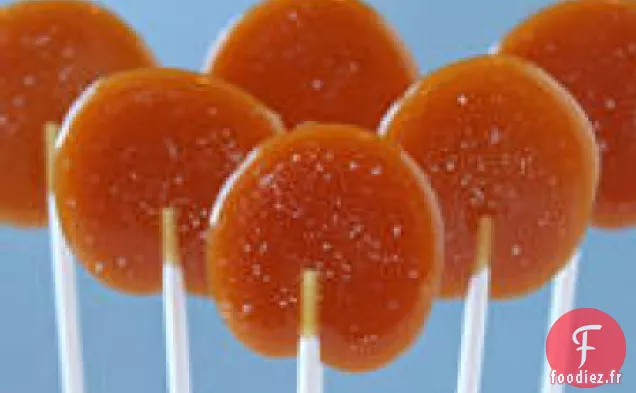 Sucettes Au Caramel