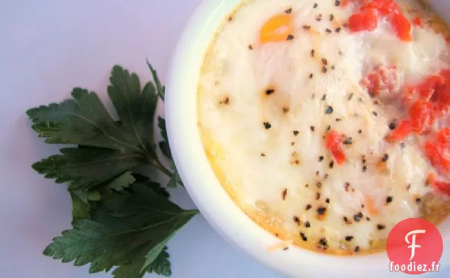Oeufs En Cocotte Avec Lox