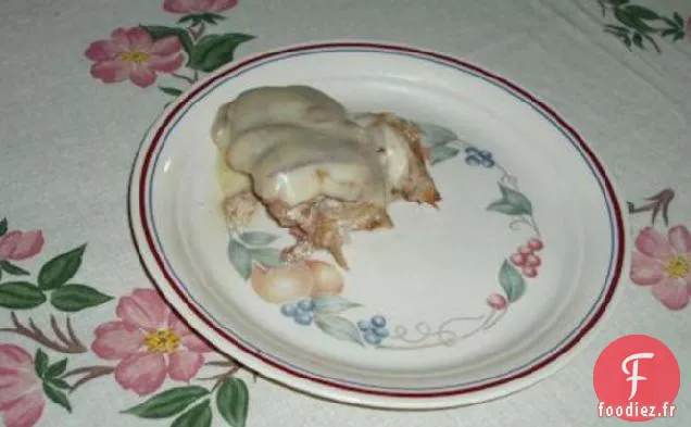 Poulet Suisse au Bacon facile dans une mijoteuse