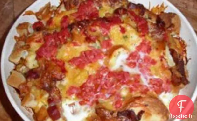 Strates de Bacon Et de Fromage