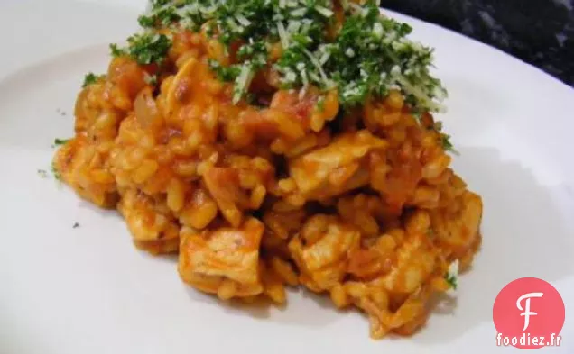 Risotto Cacciatore au Poulet