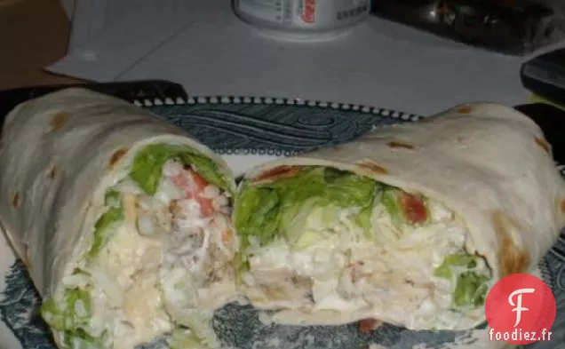 Wraps de Poulet Ranch Ultimes