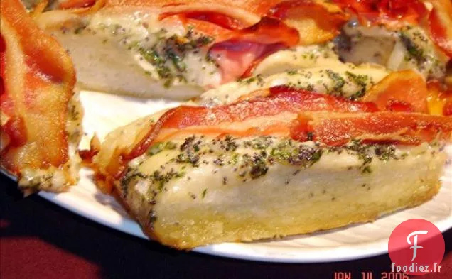 Petits Pains au Bacon et au Cheddar
