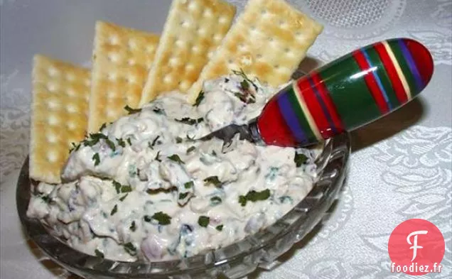 Trempette fraîche à la Ciboulette et au bacon du Dan'l Webster Inn