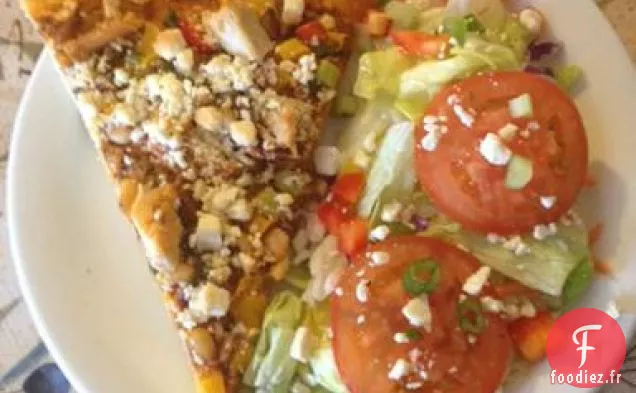 Pizza à la Feta et au Poulet