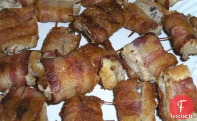 Amuse-Gueules Roulés au Bacon