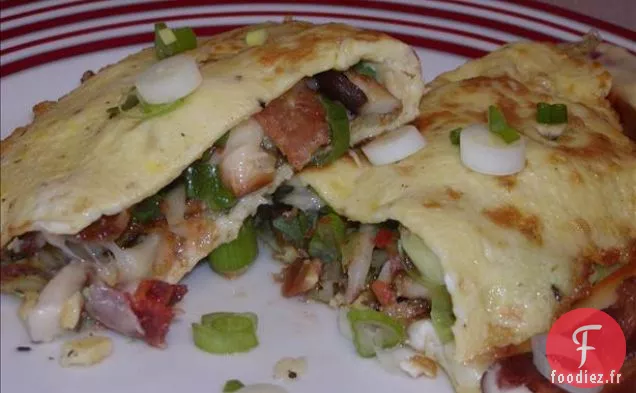 Sandwich aux Crêpes au Petit Déjeuner