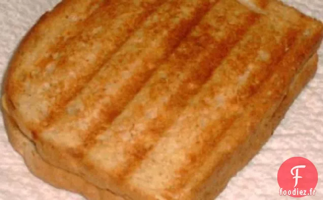 Sandwich au petit déjeuner George Foreman Grill