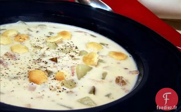 Chaudrée de Palourdes Facile de la Nouvelle-Angleterre