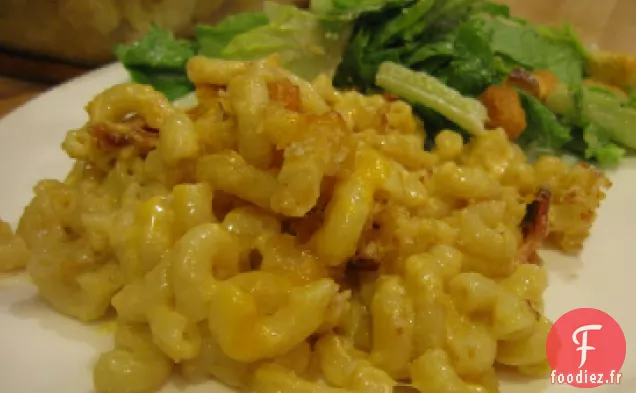Macaroni Et Fromage Au Bacon