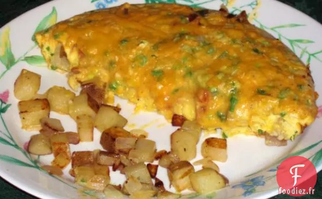 Spaghettis Garnis De Bacon Croustillant et de Chapelure