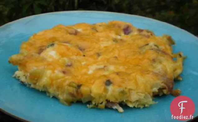 Omelette Au Four Au Cheddar Très Épicée