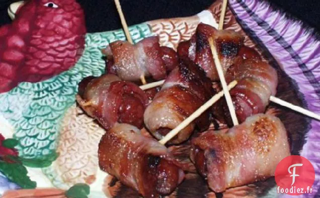 Petits Garçons Enveloppés de Bacon