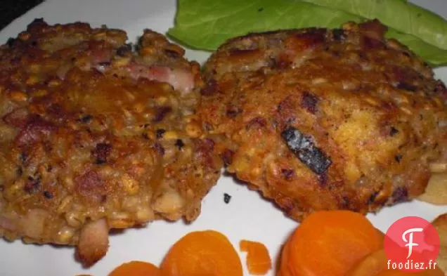 Hamburgers au Bacon et à l'Orge d'Elitetwig