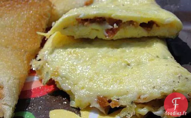 Omelette au Bacon et Parmesan
