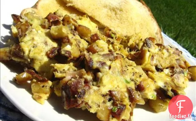 Préparez à l'avance des Champignons Farcis au Bacon et au Cheddar