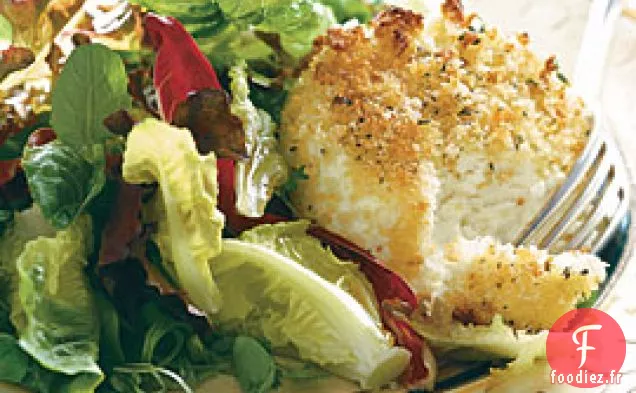 Laitues De Jardin Au Fromage De Chèvre Cuit Au Four