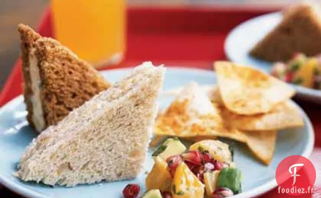 Sandwichs au Bacon et au Cheddar