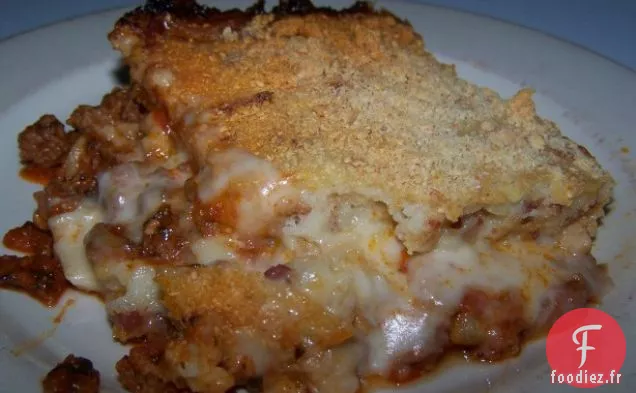 Casserole de Pizza au Pepperoni de Boeuf Haché