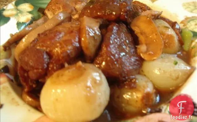 Ragoût de Poulet aux Tomates et Haricots Blancs