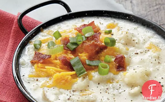 Soupe de Pommes de Terre au Four et Bacon