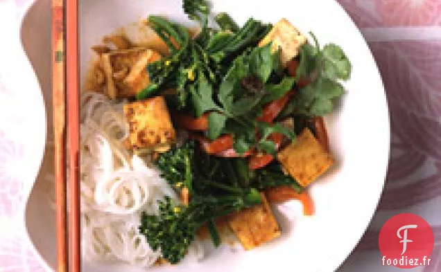 Tofu sauté à la thaïlandaise