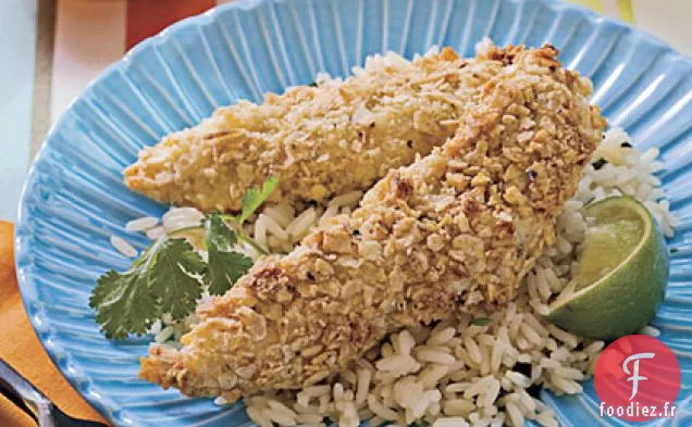 Tortilla au Citron Vert - Tenders de Poulet En Croûte