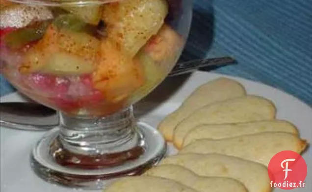 Fruits au Citron Vert et Piments