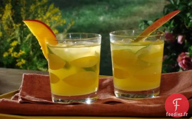 Caipirinha à la Mangue et au Citron Vert