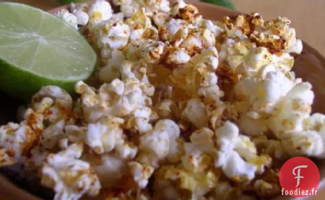 Pop-Corn au Citron Vert et au Chili