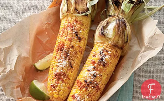 Maïs au Fromage Grillé